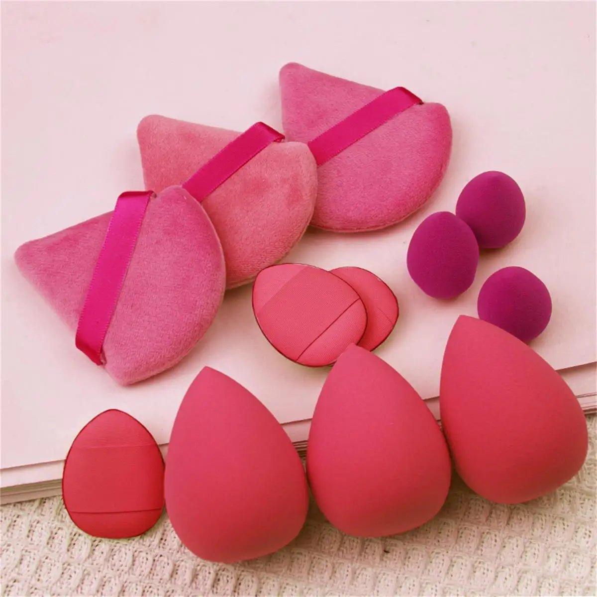 12pcs set Makeup Puff - Ladyglow