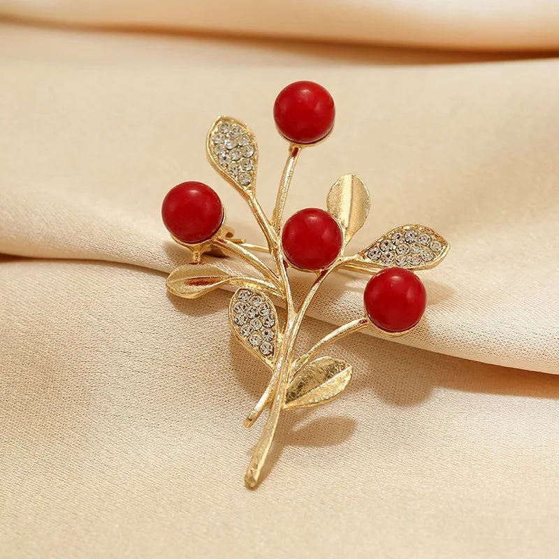 1PCS New Tulip Flower Golden Brooch - Ladyglow