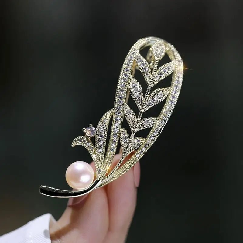 1PCS New Tulip Flower Golden Brooch - Ladyglow