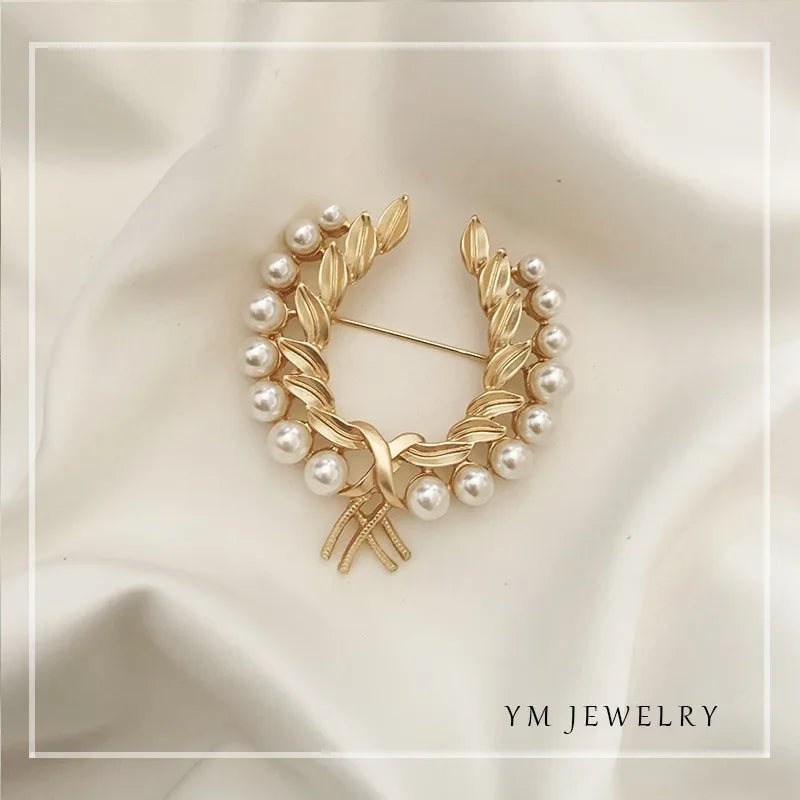 1PCS New Tulip Flower Golden Brooch - Ladyglow