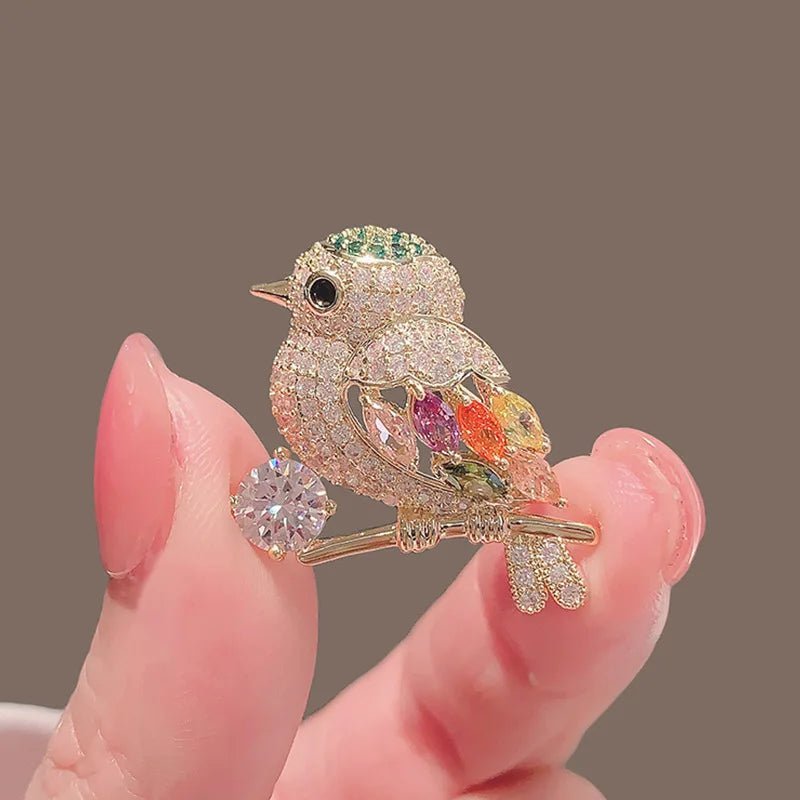 1PCS New Tulip Flower Golden Brooch - Ladyglow