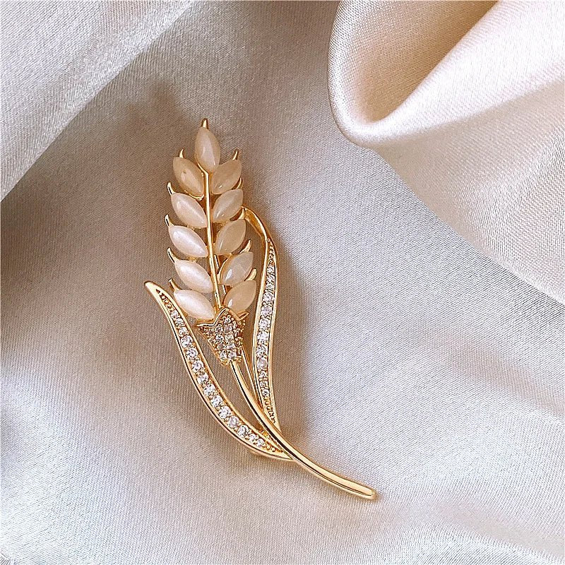 1PCS New Tulip Flower Golden Brooch - Ladyglow