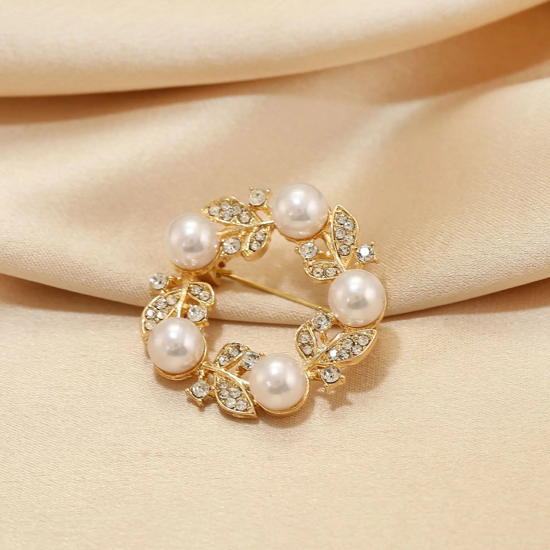 1PCS New Tulip Flower Golden Brooch - Ladyglow