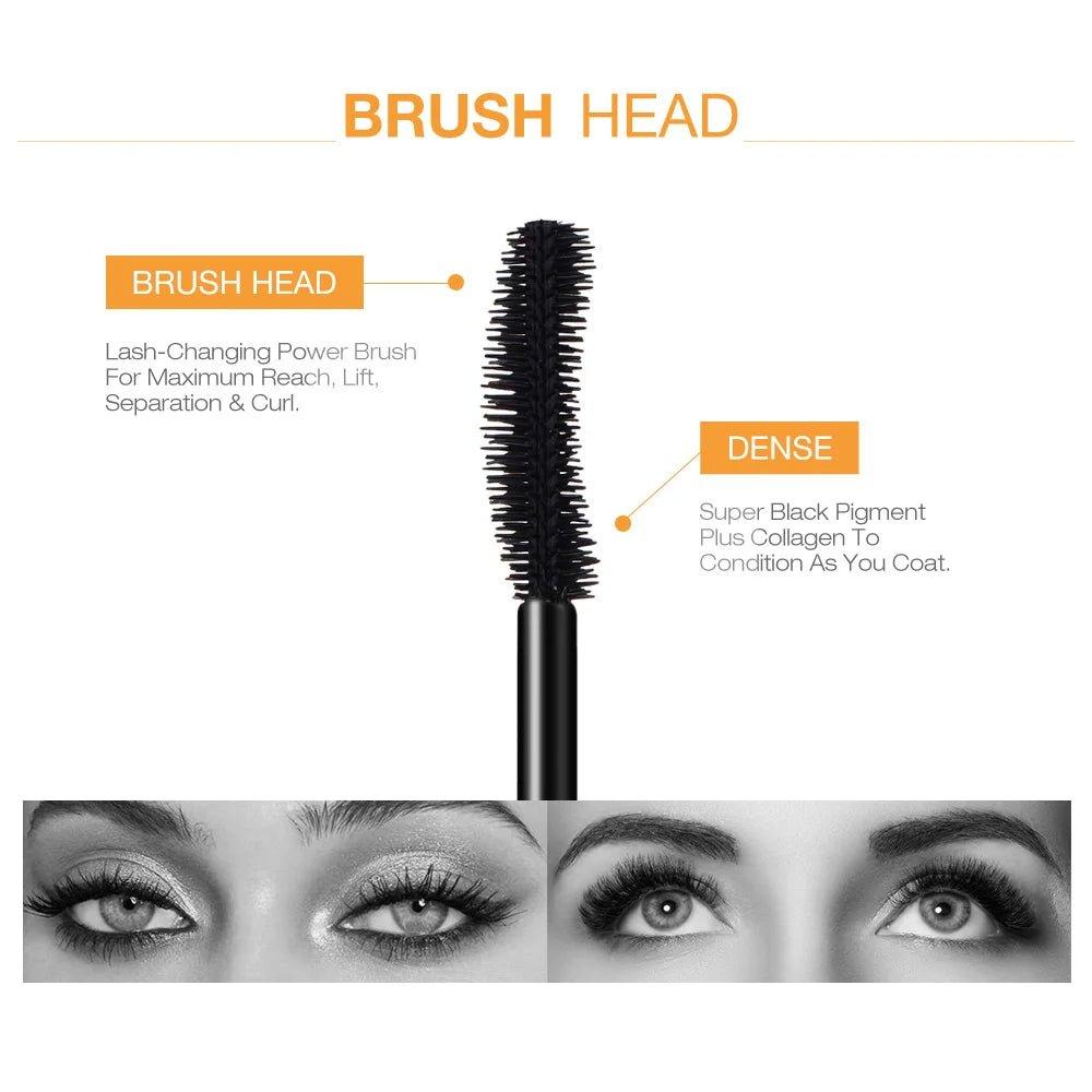 3D Mascara Lengthening Black Lash Eyelash Extension - Ladyglow