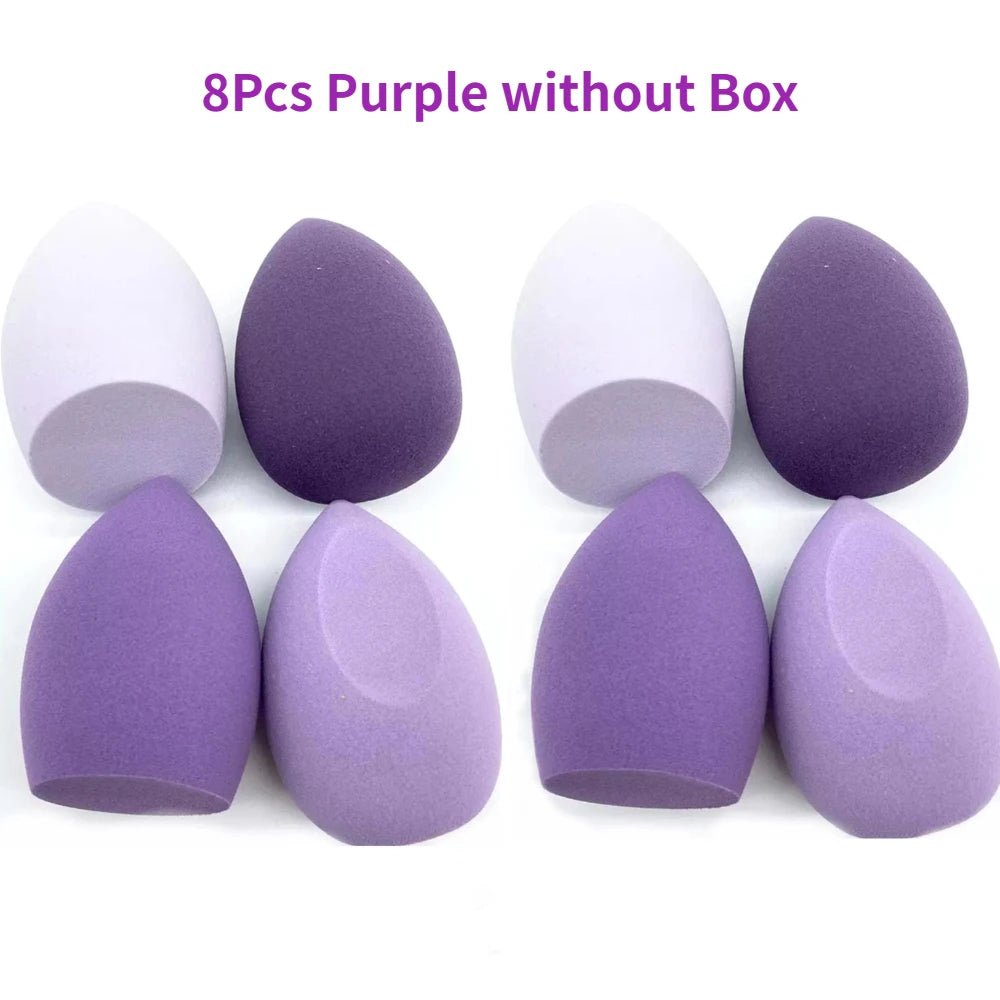 4/8pcs Makeup Sponge Blender Beauty Egg - Ladyglow