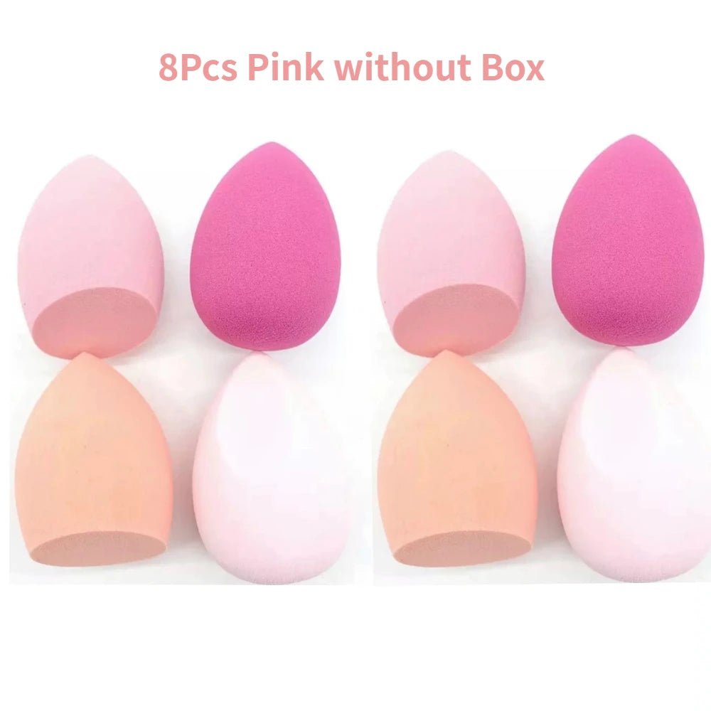 4/8pcs Makeup Sponge Blender Beauty Egg - Ladyglow