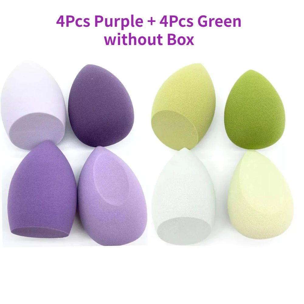 4/8pcs Makeup Sponge Blender Beauty Egg - Ladyglow