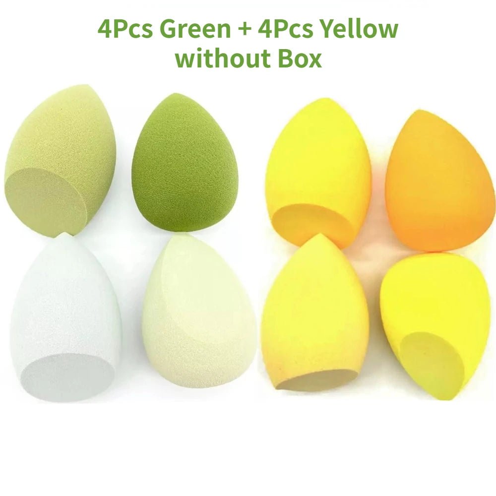 4/8pcs Makeup Sponge Blender Beauty Egg - Ladyglow