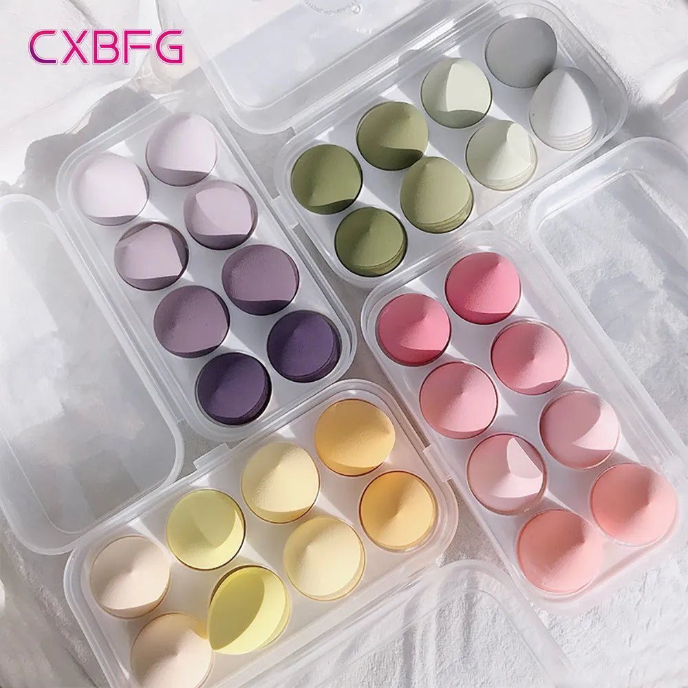 4/8pcs Makeup Sponge Blender Beauty Egg - Ladyglow