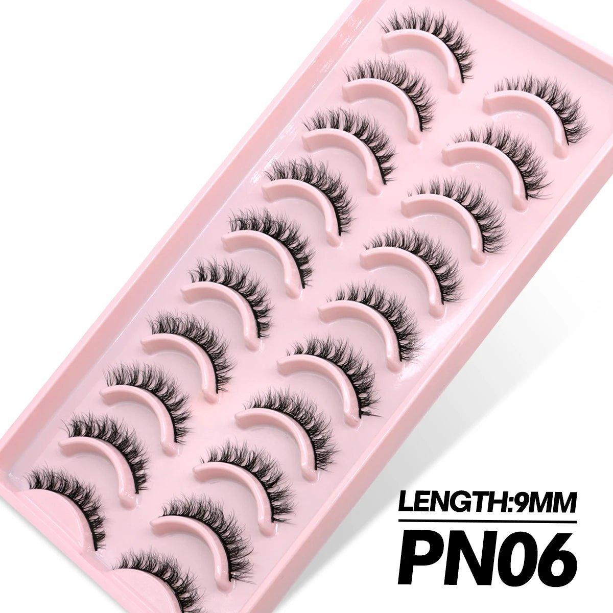 5/10 Pairs 3D Faux Mink Lashes - Ladyglow