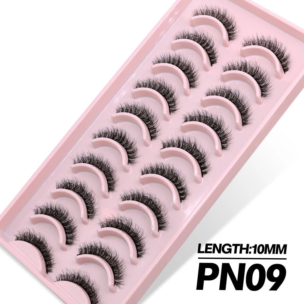 5/10 Pairs 3D Faux Mink Lashes - Ladyglow