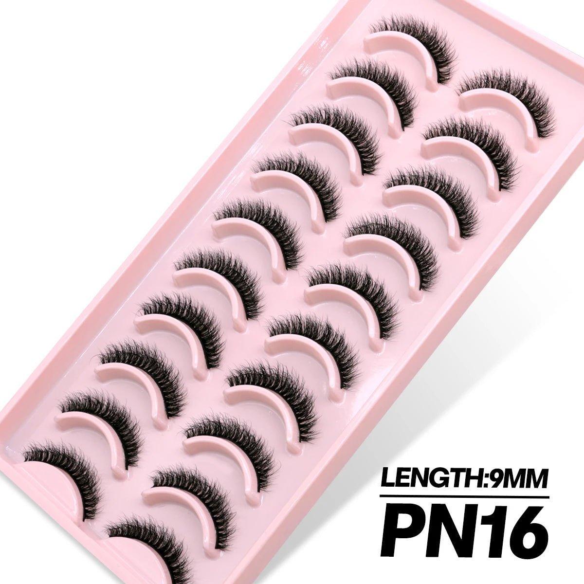 5/10 Pairs 3D Faux Mink Lashes - Ladyglow