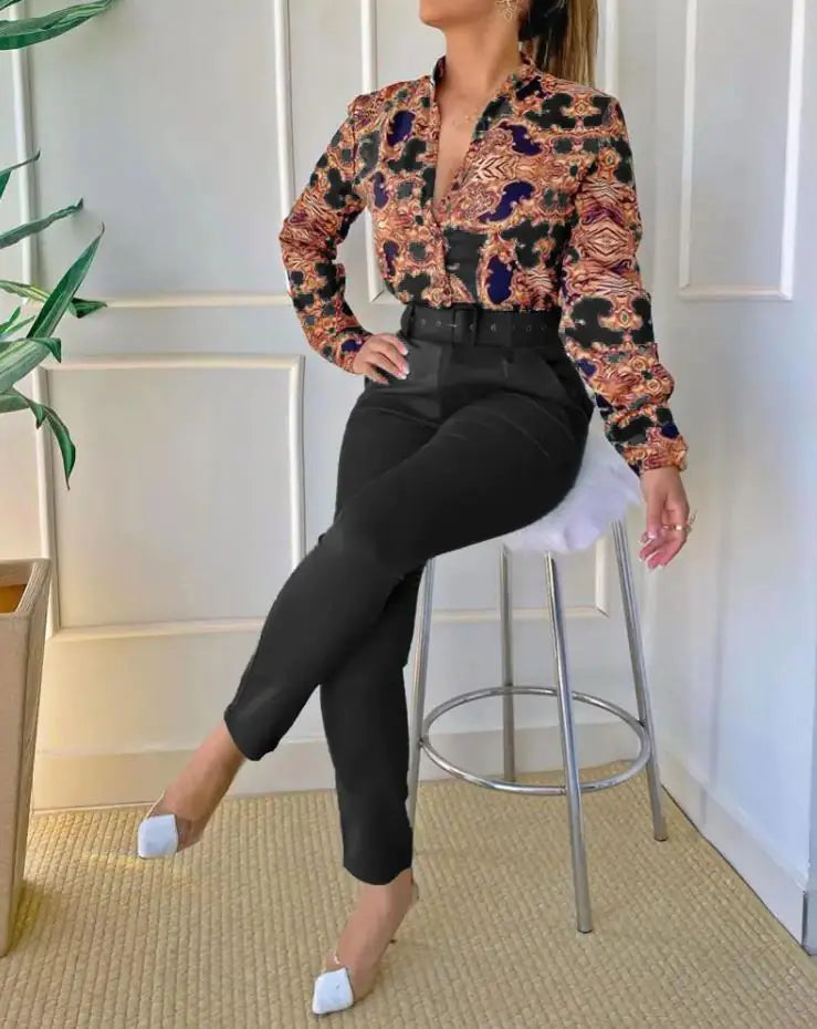 Elegant Office Wear Tops Women Office Women Top