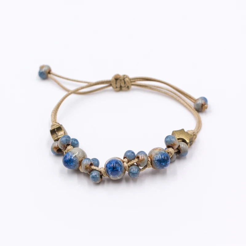 Retro style Ceramic DIY Handmade women's gift bracelets Bracelets&Bangles for woman ladies wholesale #1101 - Ladyglow