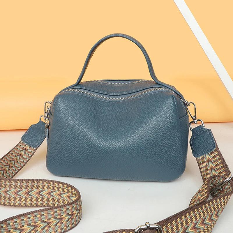 Simple Leather  High Quality Crossbody Bag - Ladyglow