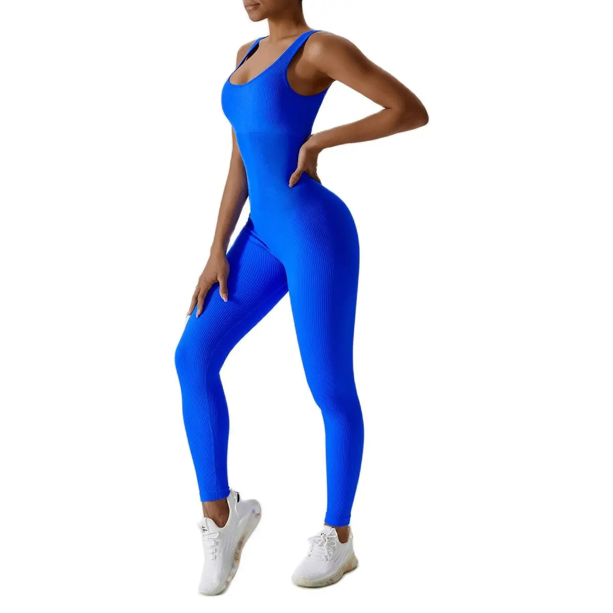 NCLAGEN Seamless One-piece Jumpsuit Yoga Suit Women Dance Romper Fitness Bodysuit Workout Siamese Sportswear GYM Sports Playsuit - Ladyglow