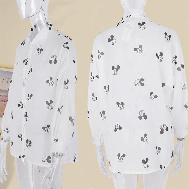 Mickey Mouse Long Sleeve Shirt - Ladyglow