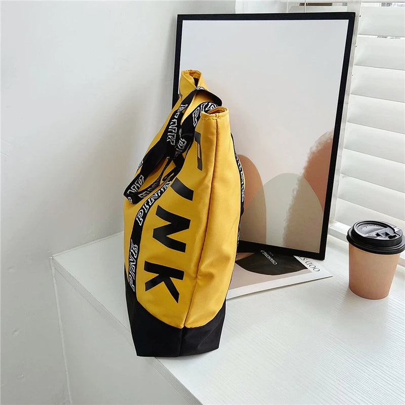 Fitness Nylon Casual Sports Tote Bag - Ladyglow