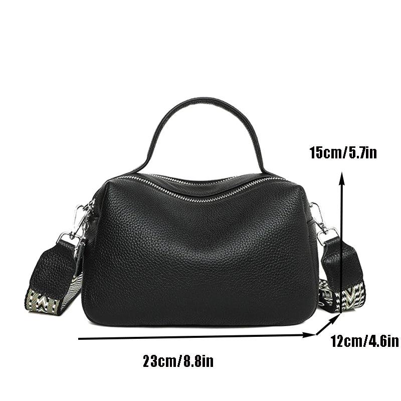 Simple Leather  High Quality Crossbody Bag - Ladyglow