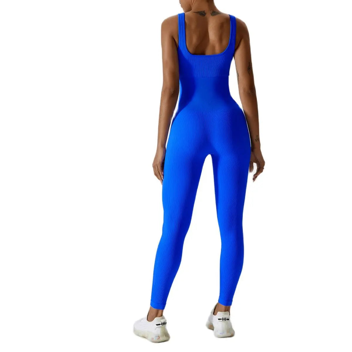 NCLAGEN Seamless One-piece Jumpsuit Yoga Suit Women Dance Romper Fitness Bodysuit Workout Siamese Sportswear GYM Sports Playsuit - Ladyglow