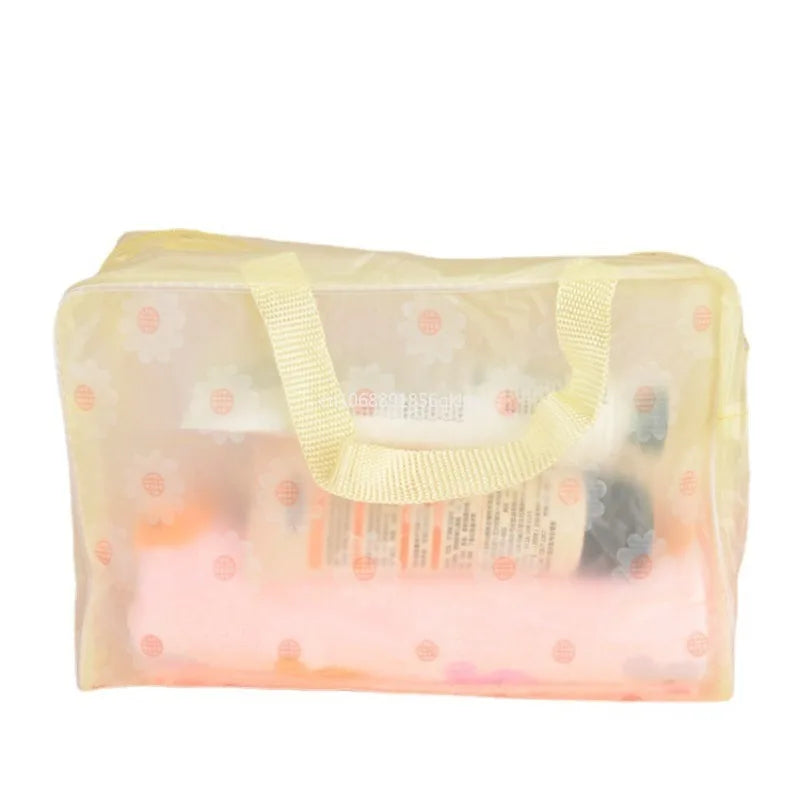 Transparent Waterproof PVC Cosmetic Bag - Ladyglow