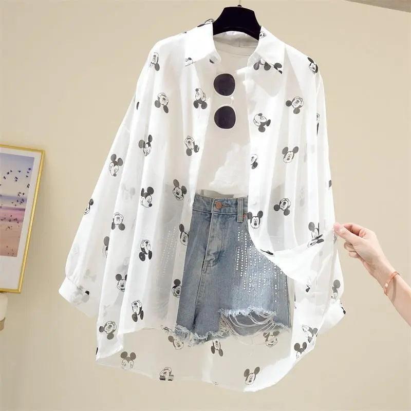 Mickey Mouse Long Sleeve Shirt - Ladyglow