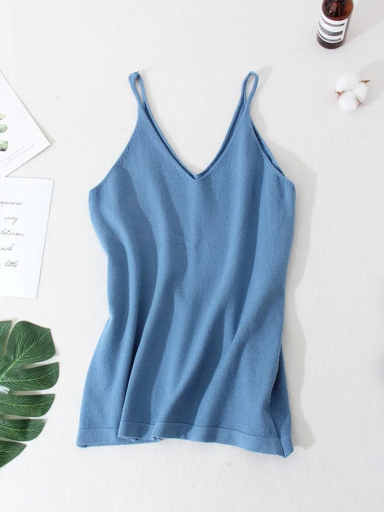 Basic Summer Knitted Top - Ladyglow