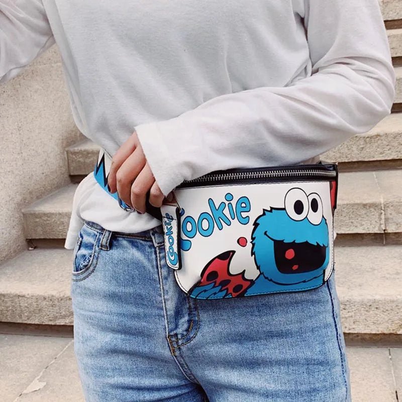 Cartoon Leather Waist Bag - Ladyglow