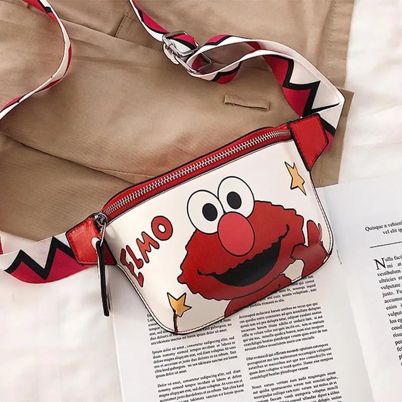 Cartoon Leather Waist Bag - Ladyglow