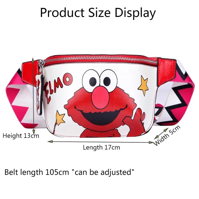 Cartoon Leather Waist Bag - Ladyglow