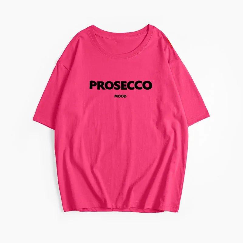 'Prosecco Mood' Oversize T-Shirt - Ladyglow